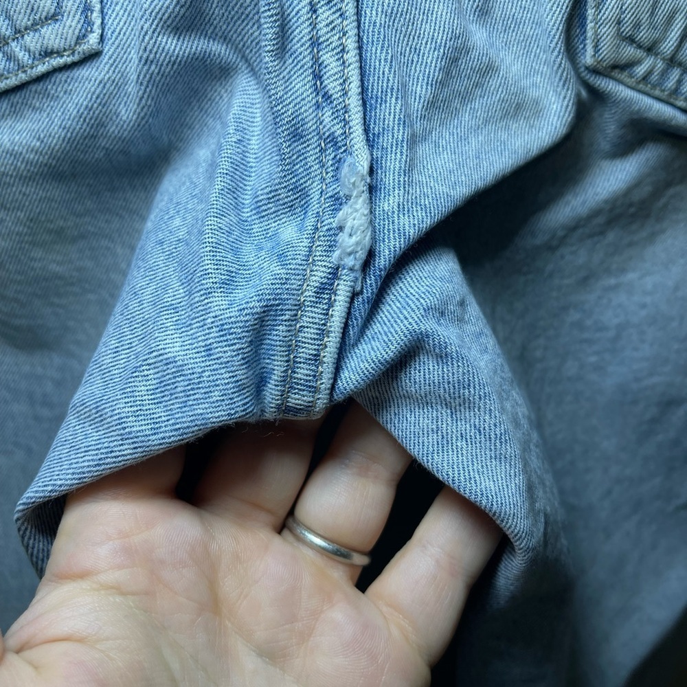 GAP women’s light wash 90’s loose straight leg denim jeans in us 6 - Picture 9 of 11